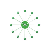 Wandklok Funky Spider