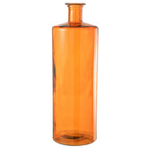 J-Line vaas Wijd - glas - orange - large