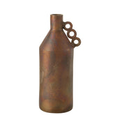 J-Line vaas Odin - bloemenvaas - aluminium - brons - large - 45 cm
