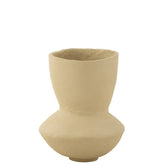 J-Line pot Archaïsch - papier-maché - naturel - groot