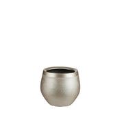 Douro Bloempot - H18 x Ø20 cm - Terracotta - Goud