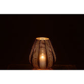 J-Line Kaarshouder - ijzer - goud - small