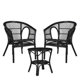 Zambia Tuinset - Rotan - Zwart