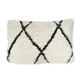Beni Ouarain kussen - Fluffy - Rechthoek