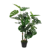 Monstera Kunstplant - H100 x Ø75 cm - Groen