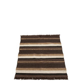 J-Line Plaid Etnic Katoen Bruin/Zwart/Beige