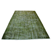 Groen vintage vloerkleed - 258x163 cm - HANDGEMAAKT