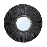 De Alang Alang Spiegel - Zwart - M