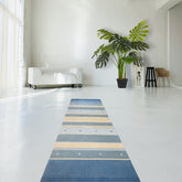 Gestreepte Gabbeh loper - 312x80 cm - HANDGEMAAKT