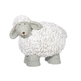 J-Line Schaap Poly Wit/Grijs Large