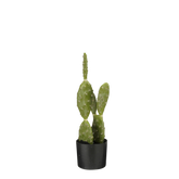 Cactus Kunstplant in Bloempot - H50 x Ø25 cm - Groen