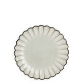 Corfu Ontbijtbord - H3 x Ø21 cm - Keramiek - Grijs