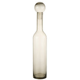 J-Line Deco Norma fles - glas - grijs - L