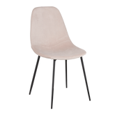 Corby Eetkamerstoel - Gerecycled polyester - Lichtgrijs