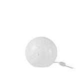 J-Line lamp Dany Vlekken Rond - glas - wit - small