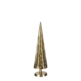Cezar Decoratie Kerstboom - H45 x Ø12 cm - Aluminium - Goud