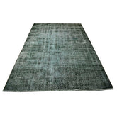 Groen vintage vloerkleed - 240x153 cm - HANDGEMAAKT