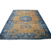 Boho vintage vloerkleed - 277x208 cm - HANDGEMAAKT