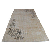 Beige vintage vloerkleed - 280x165 cm - HANDGEMAAKT