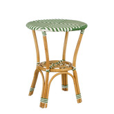 Mandox Bistrotafel voor Buiten - H66 x Ø50 cm - Donkergroen, Wit