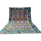 XXL Kleurrijke kelim - 400x310 cm - HANDGEMAAKT