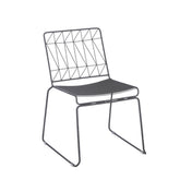 Bueno Tuinstoel - L53 x B55 x H77 cm - Grijs