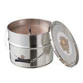 J-Line Buitenkaars Verfpot Ikoko Metaal/Was Taupe Large 135U