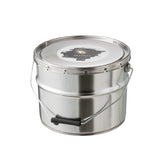 J-Line Buitenkaars Verfpot Ikoko Metaal/Was Zwart Large 135U