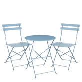 Laurence Bistroset - Set van 3 - Metaal - Lichtblauw