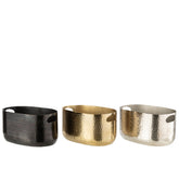 J-Line emmer champagne motief - aluminium - zwart