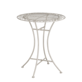 Provence Bistrotafel voor Buiten - H70 x Ø60 cm - Wit