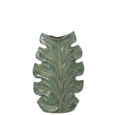 J-Line vaas Poseidon - keramiek - groen - medium