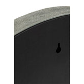 J-Line spiegel Rond - leder - groen - small