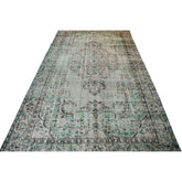 Vintage vloerkleed pastel - 305x173 cm - HANDGEMAAKT