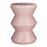 Bijzettafel - H42 x Ø31 cm - Keramiek - Lila