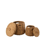 J-Line Set Van 2 Manden Maurice Waterhyacint Naturel