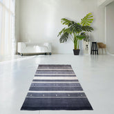 Grijs Gabbeh vloerkleed - 208x140 cm - HANDMADE