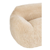 J-Line Bankschaap Polyester Creme Large