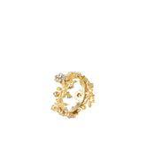 J-Line Dun servetring - metaal - goud