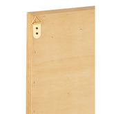 J-Line wanddecoratie Zeester - hout - naturel