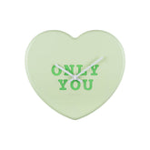 Wandklok Hart Snoep