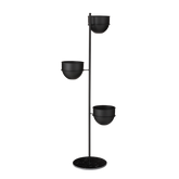 Planthouder Standaard - L40 x B33 x H140 cm - Zwart