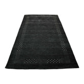 Zwart Gabbeh vloerkleed - 233x137 cm - HANDGEMAAKT - HANDGEMAAKT