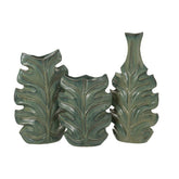 J-Line vaas Poseidon - keramiek - groen - large