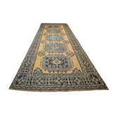 XL vintage loper - 348x125 cm - HANDGEMAAKT
