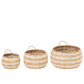 J-Line manden Lys - gras - naturel/wit