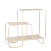 Jules Sidetable - L70 x B30 x H76 cm - Metaal - Lichtbruin