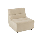 J-Line Sofa Grid Populierenhout/Schuim Beige