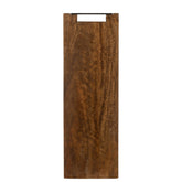 J-Line Lang Mango snijplank - hout - bruin - L