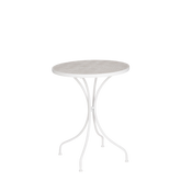 Caprice Bijzettafel voor Buiten - H57 x Ø46 cm - Metaal - Wit